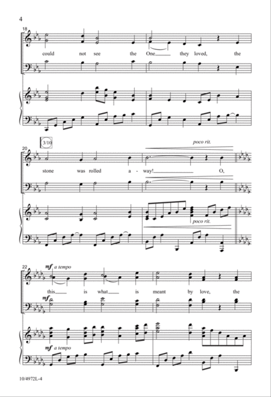 This Is What Is Meant by Love 4-Part scores gallery preview page 4