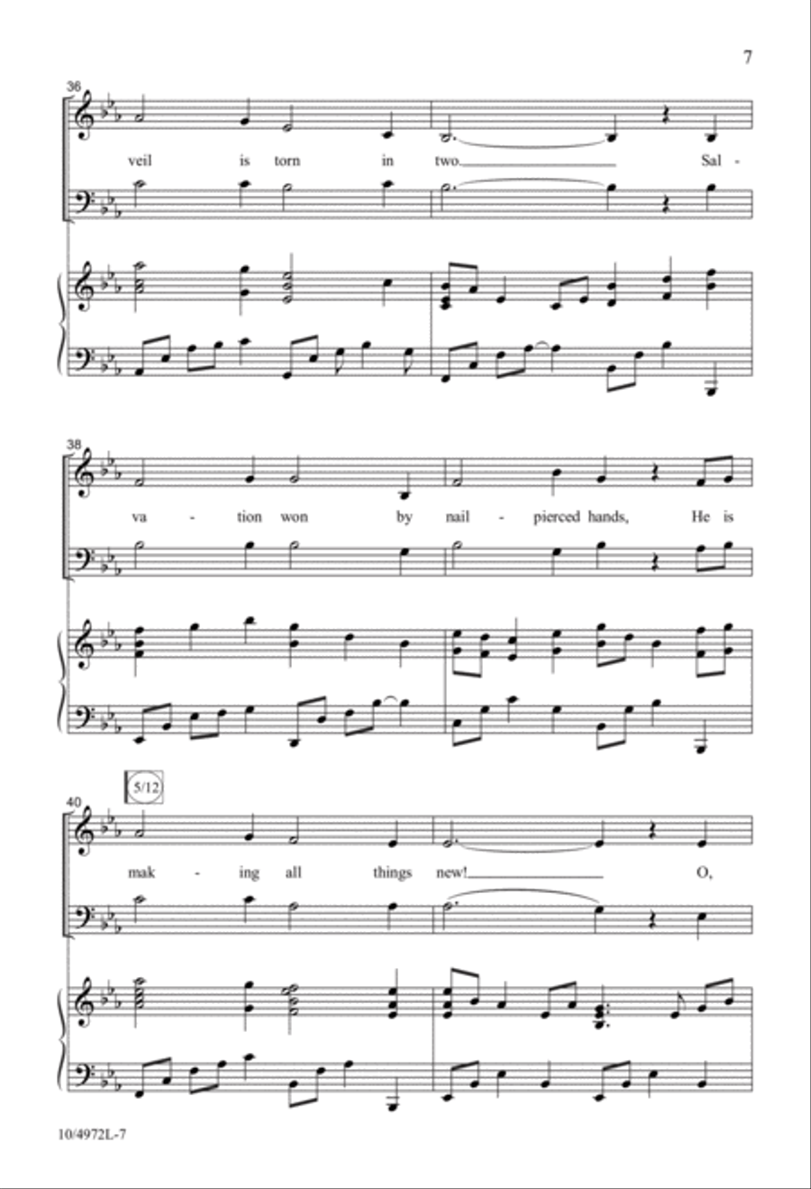 This Is What Is Meant by Love 4-Part scores gallery preview page 7