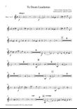Parry - Te Deum Orchestrated by Adrian Connell - Horn 1