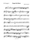 Fugue for Brass Quintet