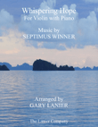 WHISPERING HOPE (Duet – Violin & Piano with Score/Part)
