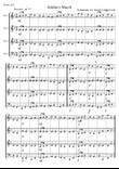Soldiers' March by Schumann arranged for Flexible ensemble by David Catherwood