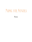 Music for Sonora (Orchestra Parts)