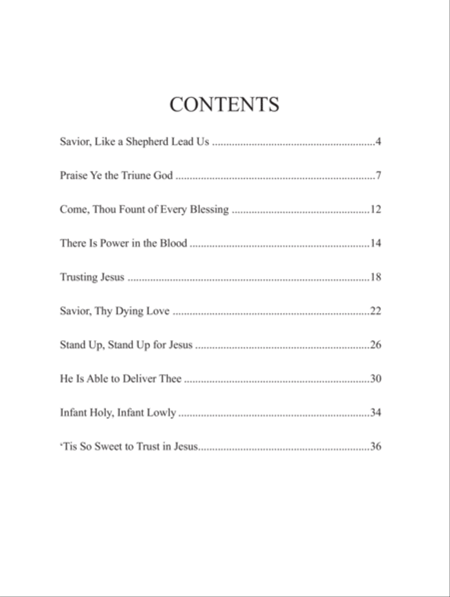 Simply Trusting (Digital Download) Piano Solo scores gallery preview page 3