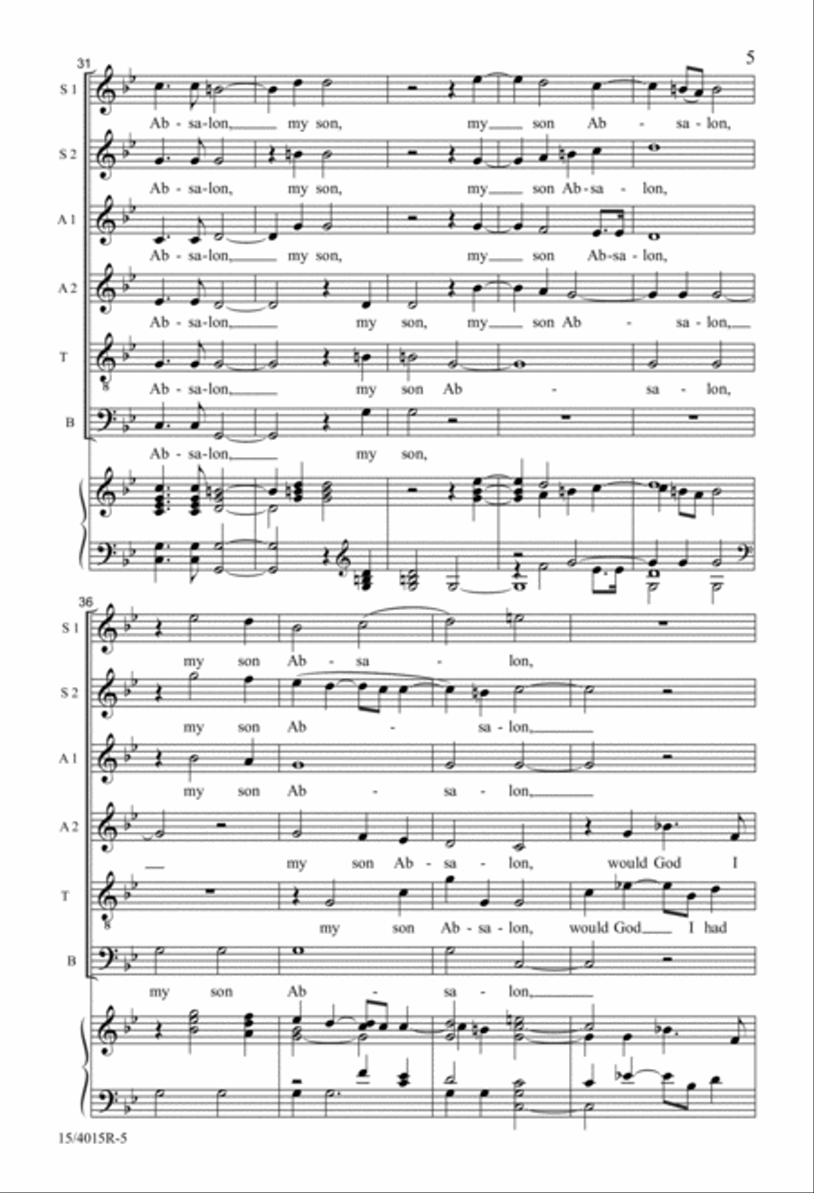 When David Heard (Digital Download) SSAA scores gallery preview page 5