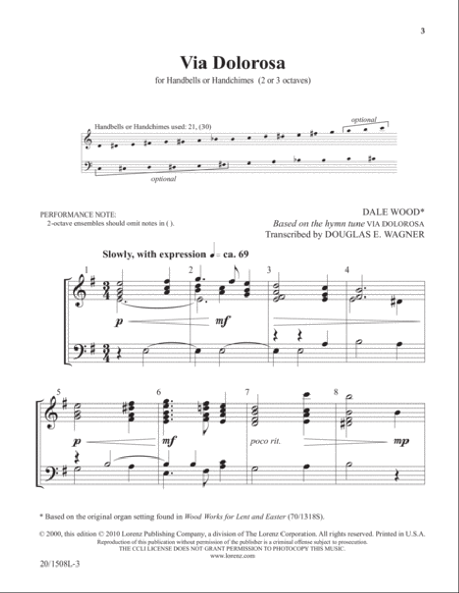 Via Dolorosa (Digital Download) 3-Octaves scores gallery preview page 3