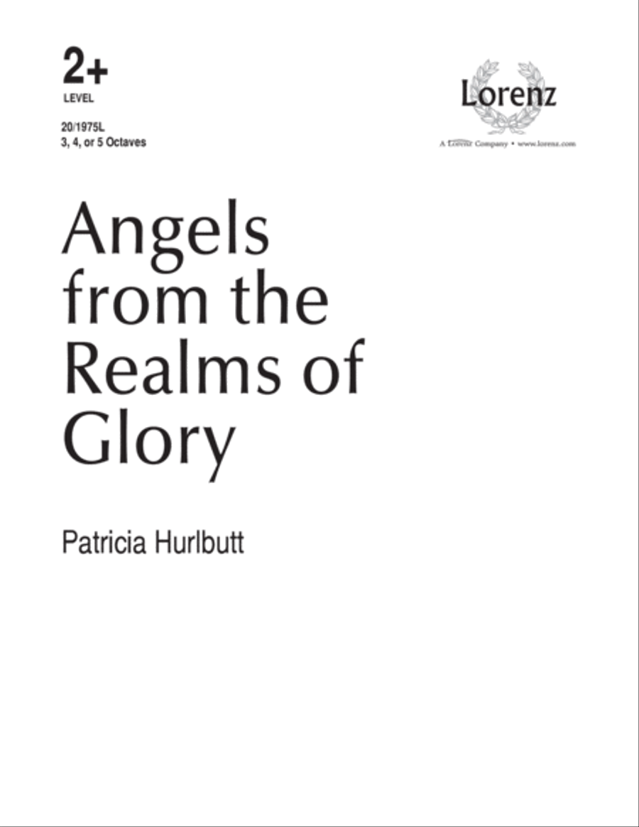 Angels from the Realms of Glory (Digital Download) 5-Octaves scores gallery preview page 1