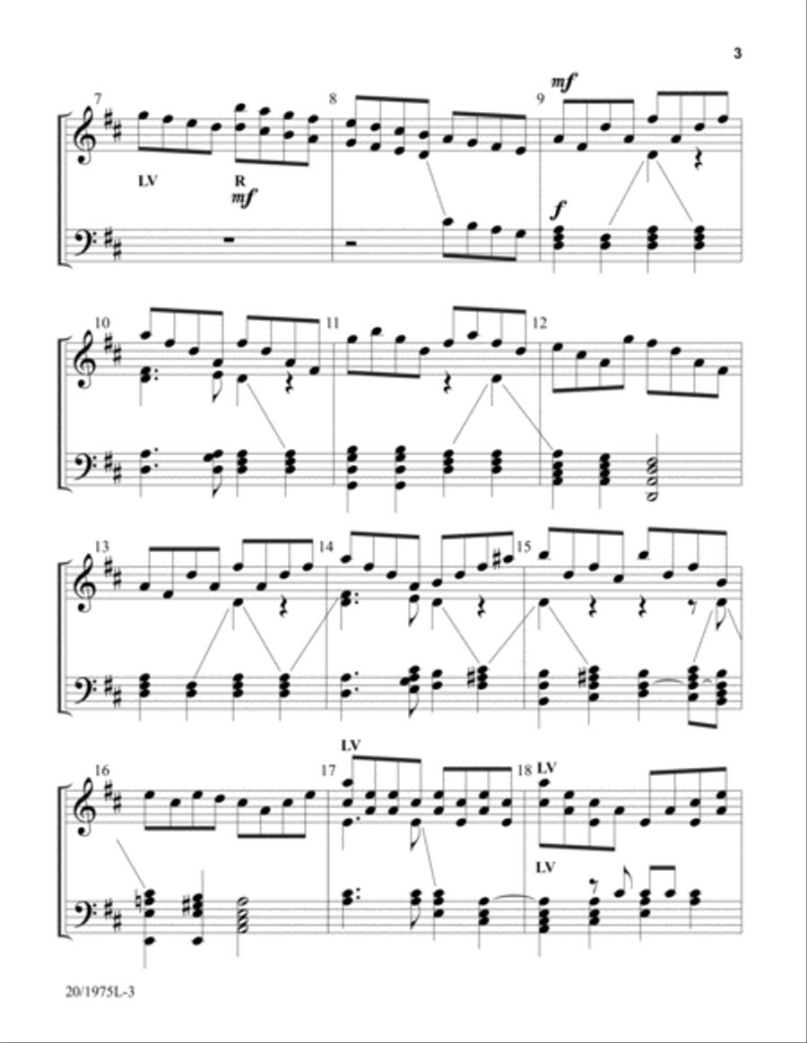 Angels from the Realms of Glory (Digital Download) 5-Octaves scores gallery preview page 3