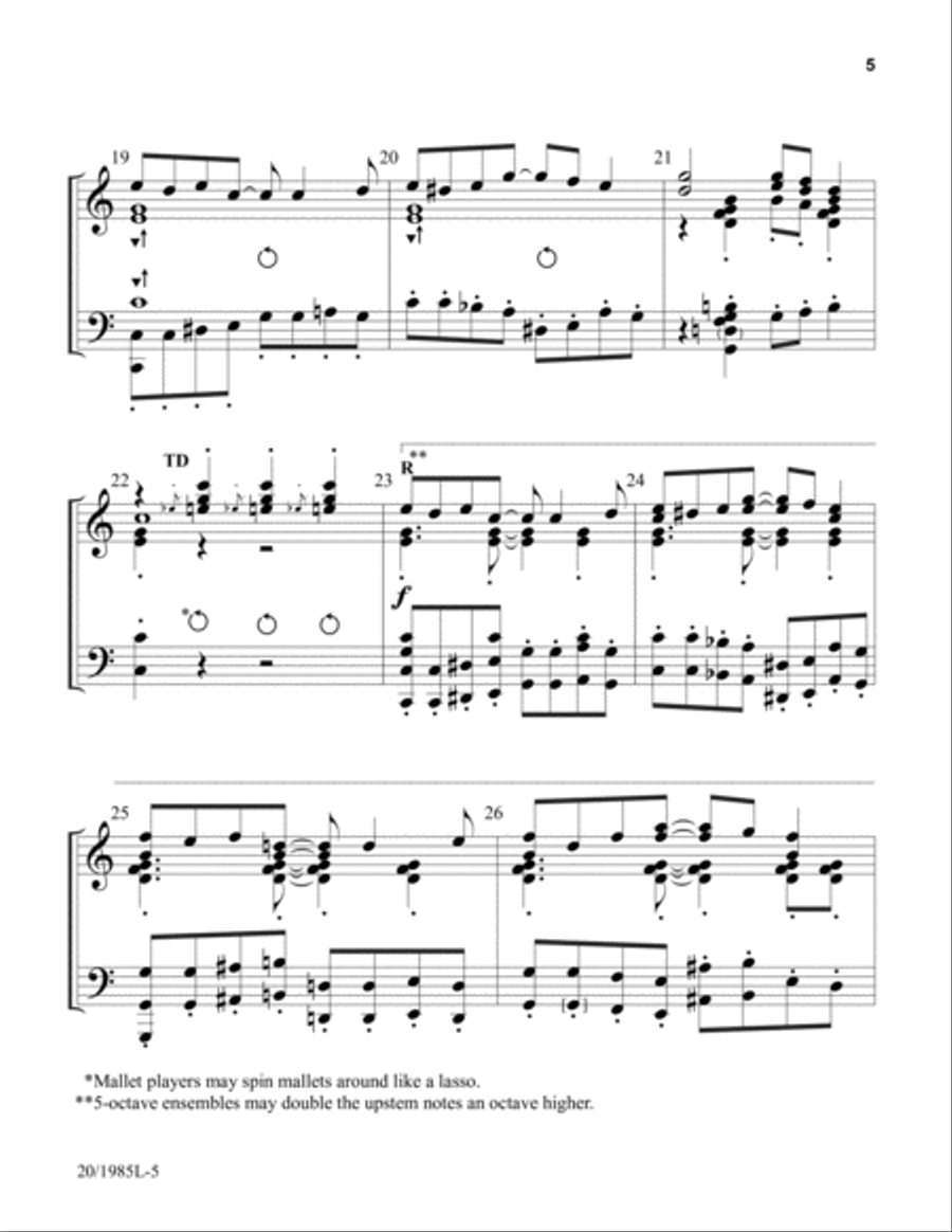 Rock-a My Soul (Digital Download) 5-Octaves scores gallery preview page 5