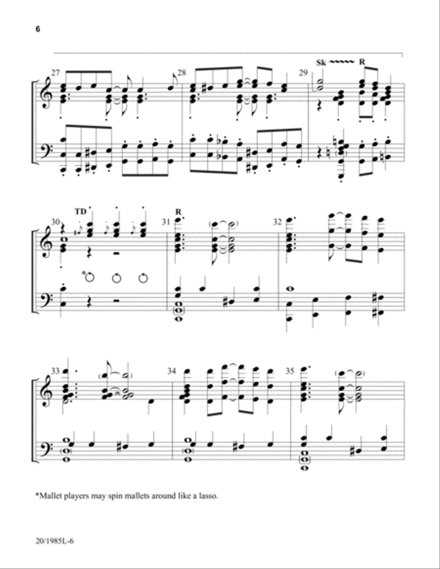 Rock-a My Soul (Digital Download) 5-Octaves scores gallery preview page 6