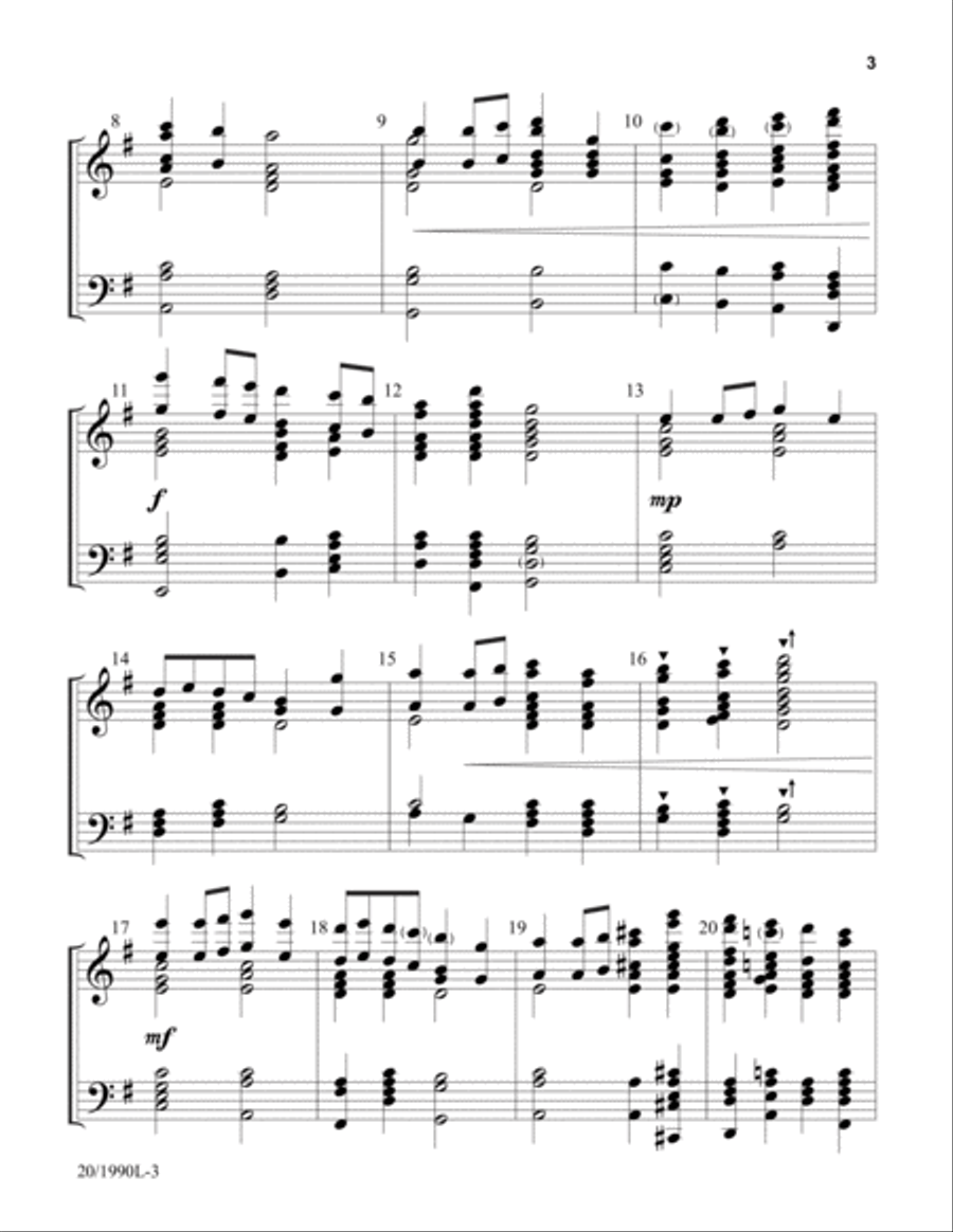 Unending Praise (Digital Download) 5-Octaves scores gallery preview page 3