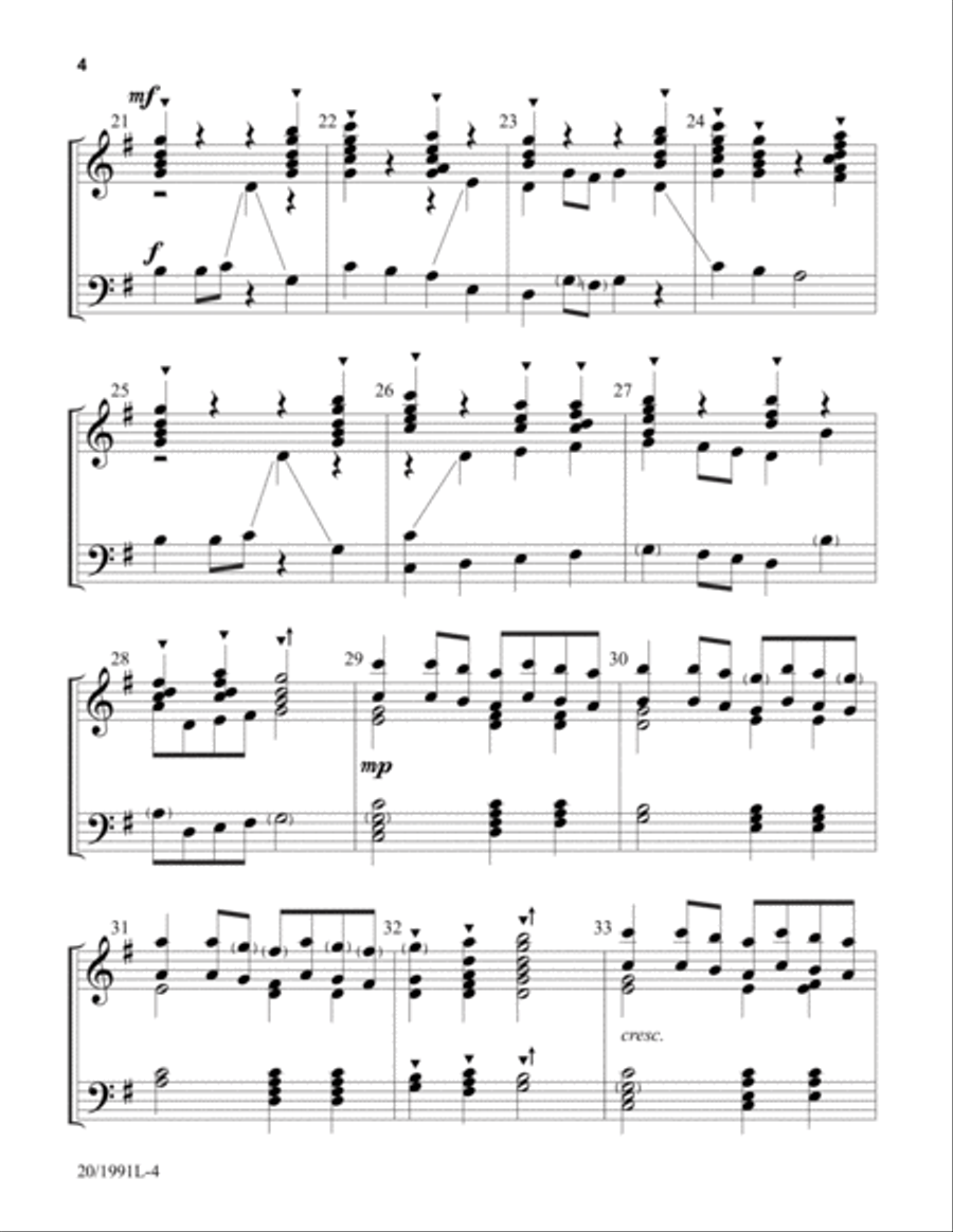Unending Praise (Digital Download) 3-Octaves scores gallery preview page 4