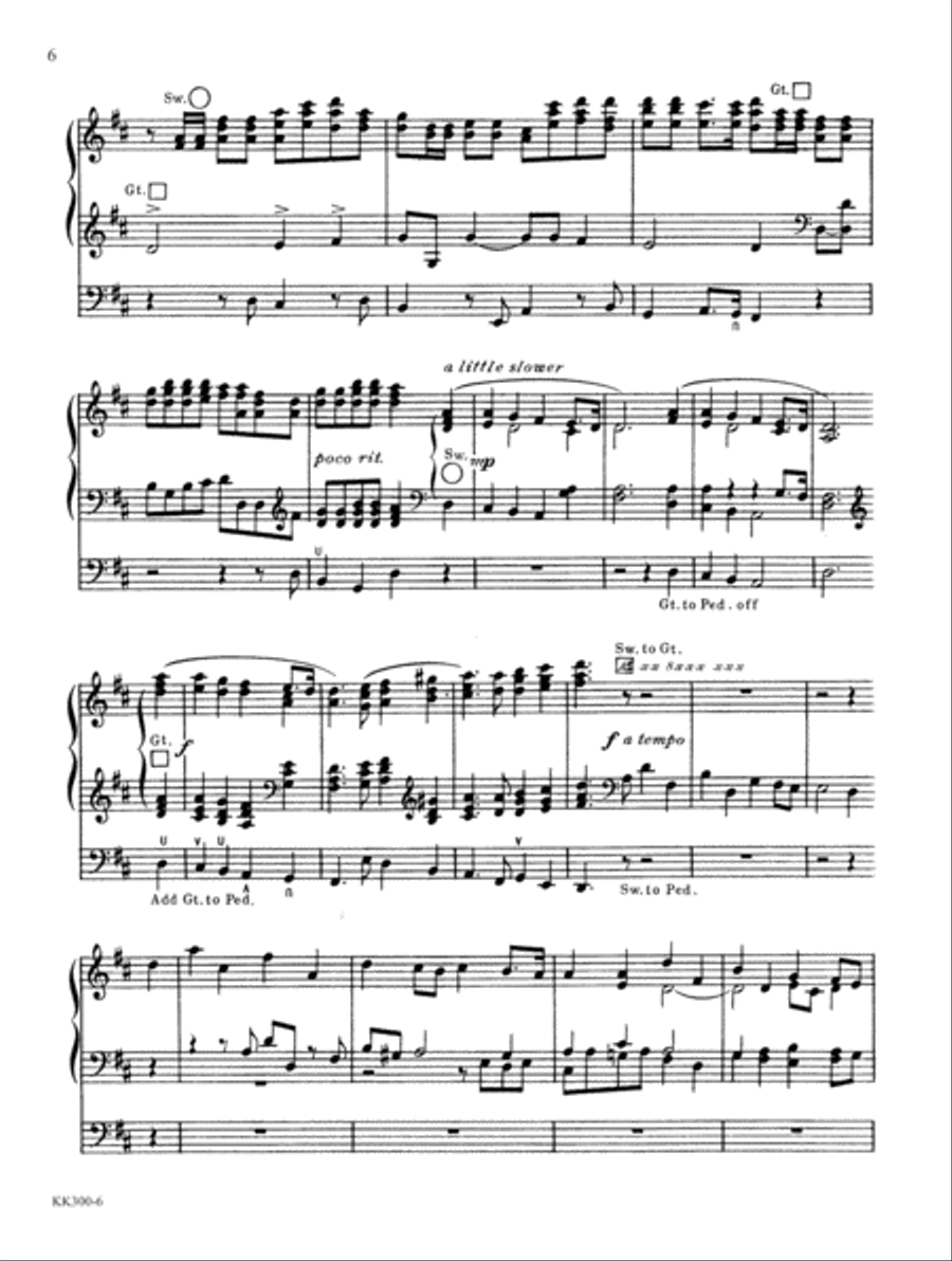 Handel: A Tribute (Digital Download) Organ scores gallery preview page 6