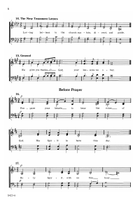 Service Responses (Digital Download) 4-Part scores gallery preview page 6