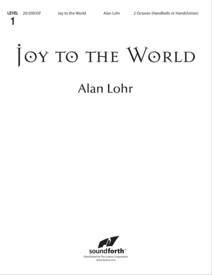 Joy to the World (Digital Download) 2-Octaves scores gallery preview page 1