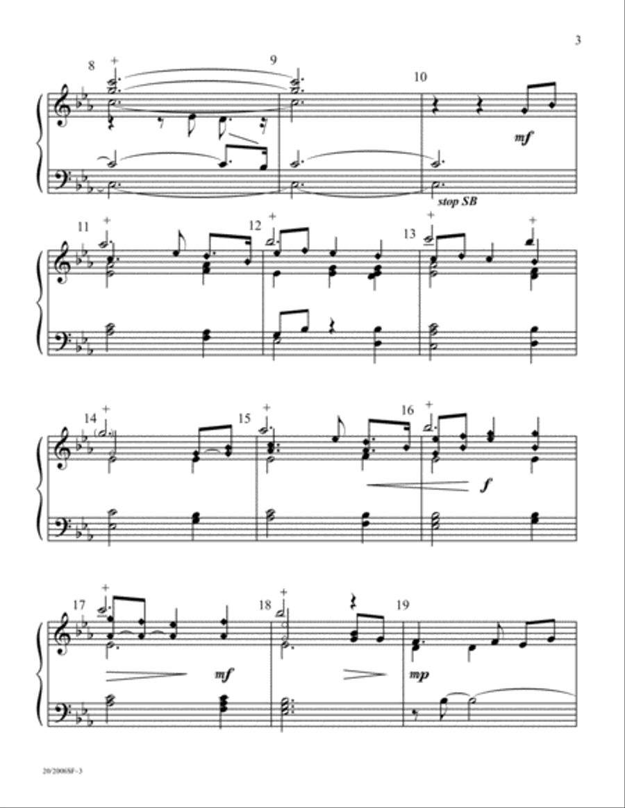 O God Beyond All Praising (Digital Download) 3-Octaves scores gallery preview page 3