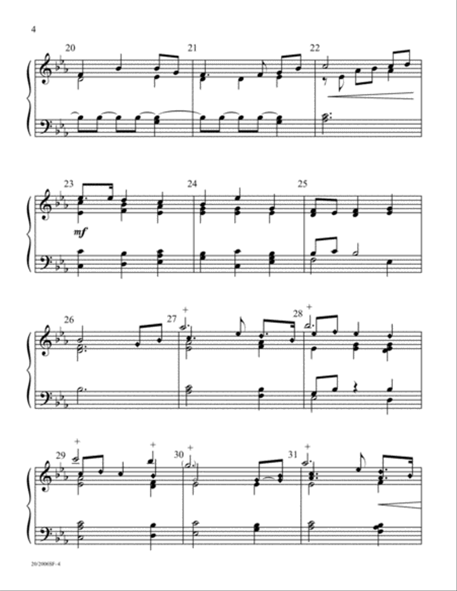 O God Beyond All Praising (Digital Download) 3-Octaves scores gallery preview page 4