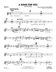 A Song for You (Tenor Sax Feature) - Trumpet 1 mini preview