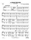 A Song for You (Tenor Sax Feature) - Piano mini preview