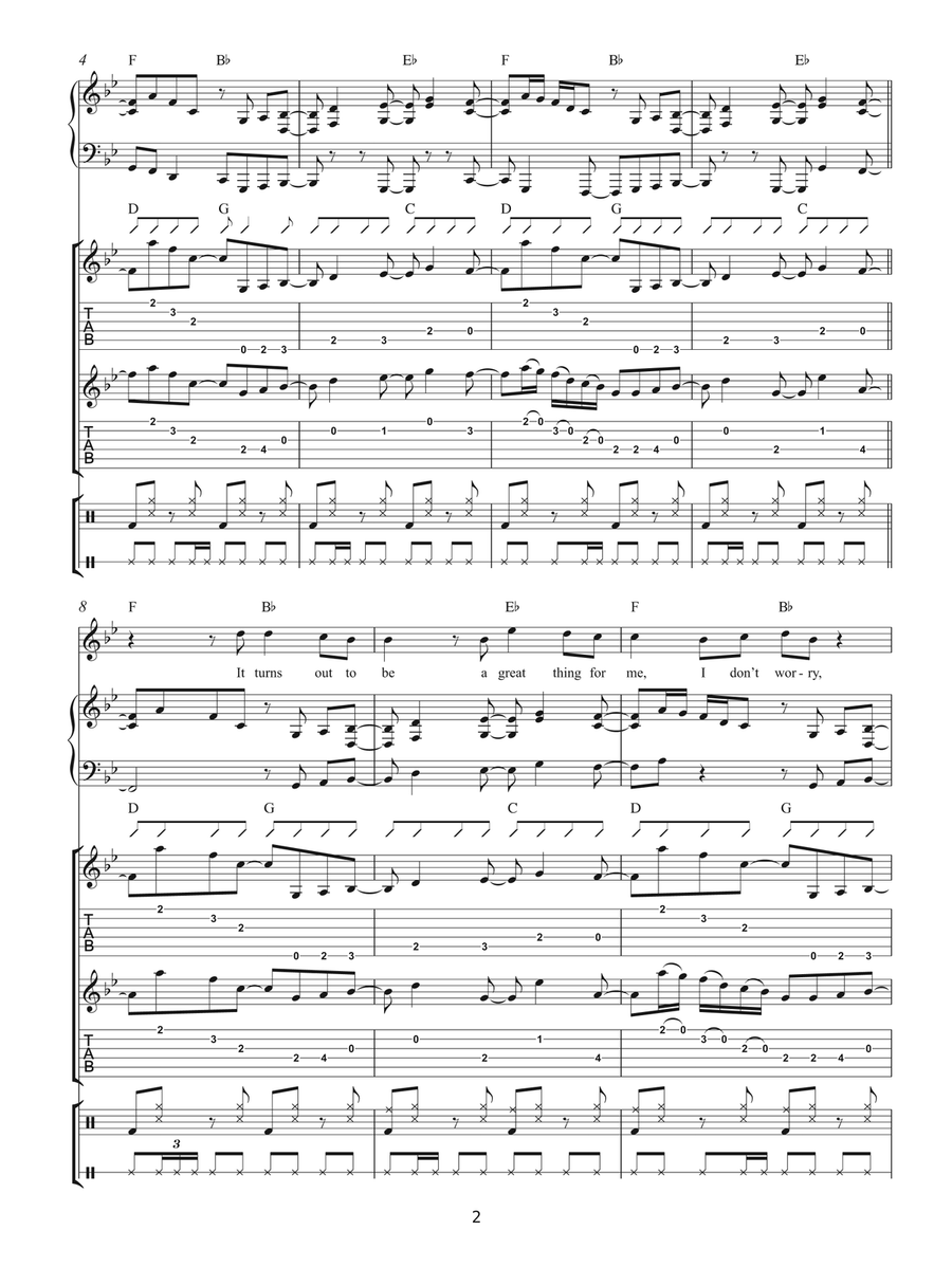 Cool Papa Bell Cool Papa Bell Piano, Vocal scores gallery preview page 2