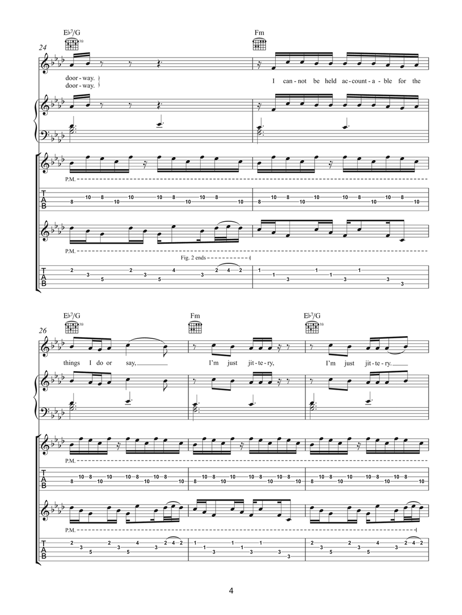 Stranger To Stranger Stranger To Stranger Piano, Vocal scores gallery preview page 4