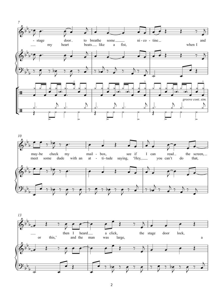Wristband Wristband Piano, Vocal scores gallery preview page 2