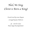 Noel, We Sing SATB