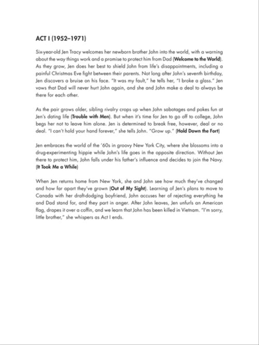 John & Jen John & Jen Piano, Vocal scores gallery preview page 3