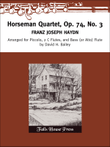 Horseman Quartet Op. 74, No. 3