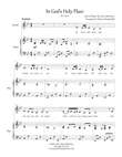 In God's Holy Place- Alto Duet