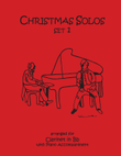 Christmas Solos for Clarinet & Piano Set 1 mini preview