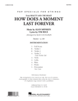 How Does a Moment Last Forever (from Beauty and the Beast) - Conductor Score (Full Score)