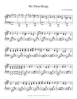 We Three Kings for piano