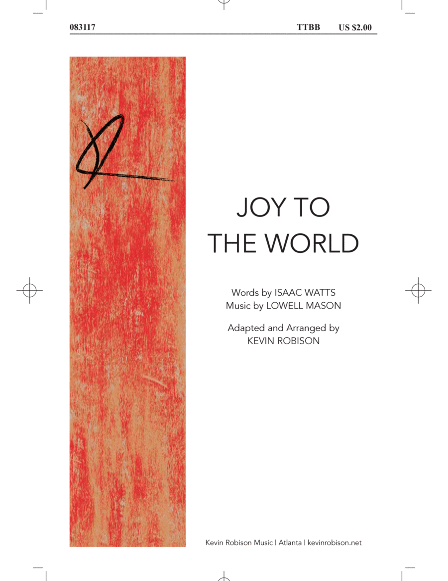 Joy to the World TTBB scores gallery preview page 1