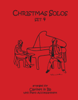 Christmas Solos for Clarinet & Piano Set 4 mini preview