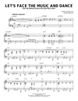 Let's Face The Music And Dance [Jazz version]