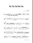 Bức Thư Tình Đầu Tiên (piano reduction, vocal & chords)