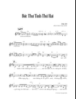 Bức Thư Tình Thứ Hai (piano & guitar reduction, vocal & chords)