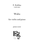 Waltz for Violin and Piano