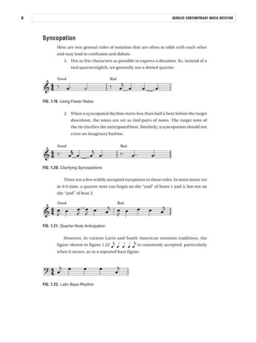 Berklee Contemporary Music Notation Collection / Songbook scores gallery preview page 19