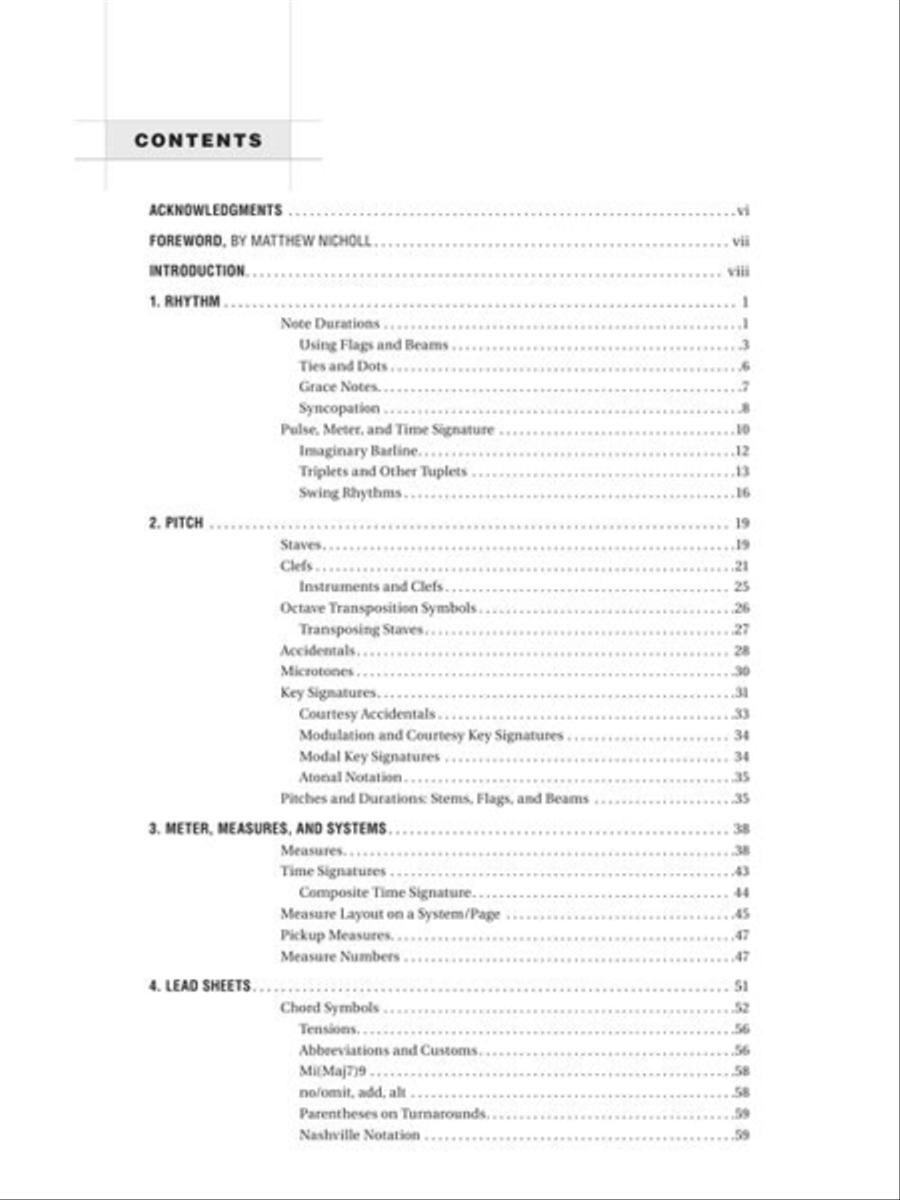 Berklee Contemporary Music Notation Collection / Songbook scores gallery preview page 4
