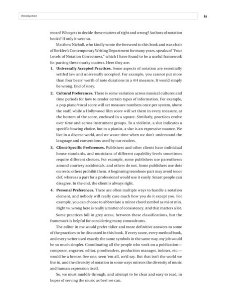 Berklee Contemporary Music Notation Collection / Songbook scores gallery preview page 10