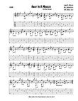 Away in A Manger for Solo Guitar