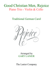 GOOD CHRISTIAN MEN, REJOICE (Violin, Cello with Piano & Score/Parts)