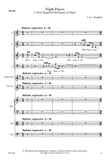 Night Pieces - Score