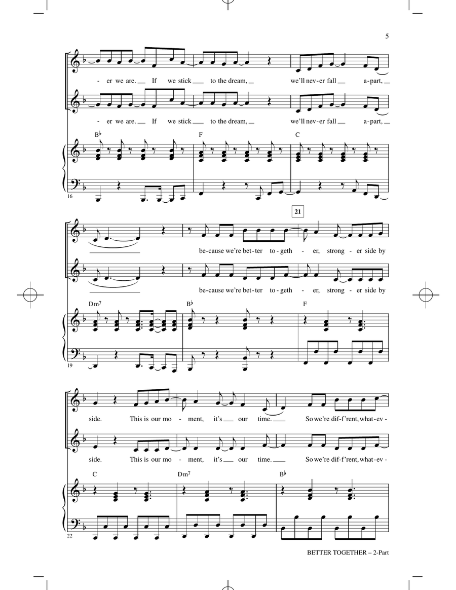 Better Together Better Together 2-Part scores gallery preview page 3