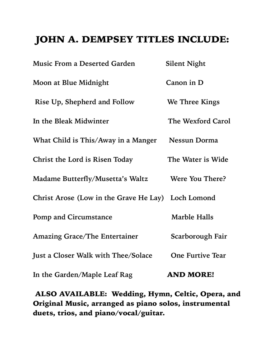 Just a Closer Walk with Thee / Solace (Sax Trio: SAT) SAT scores gallery preview page 2
