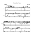 Rose Leaf Rag Piano Duet