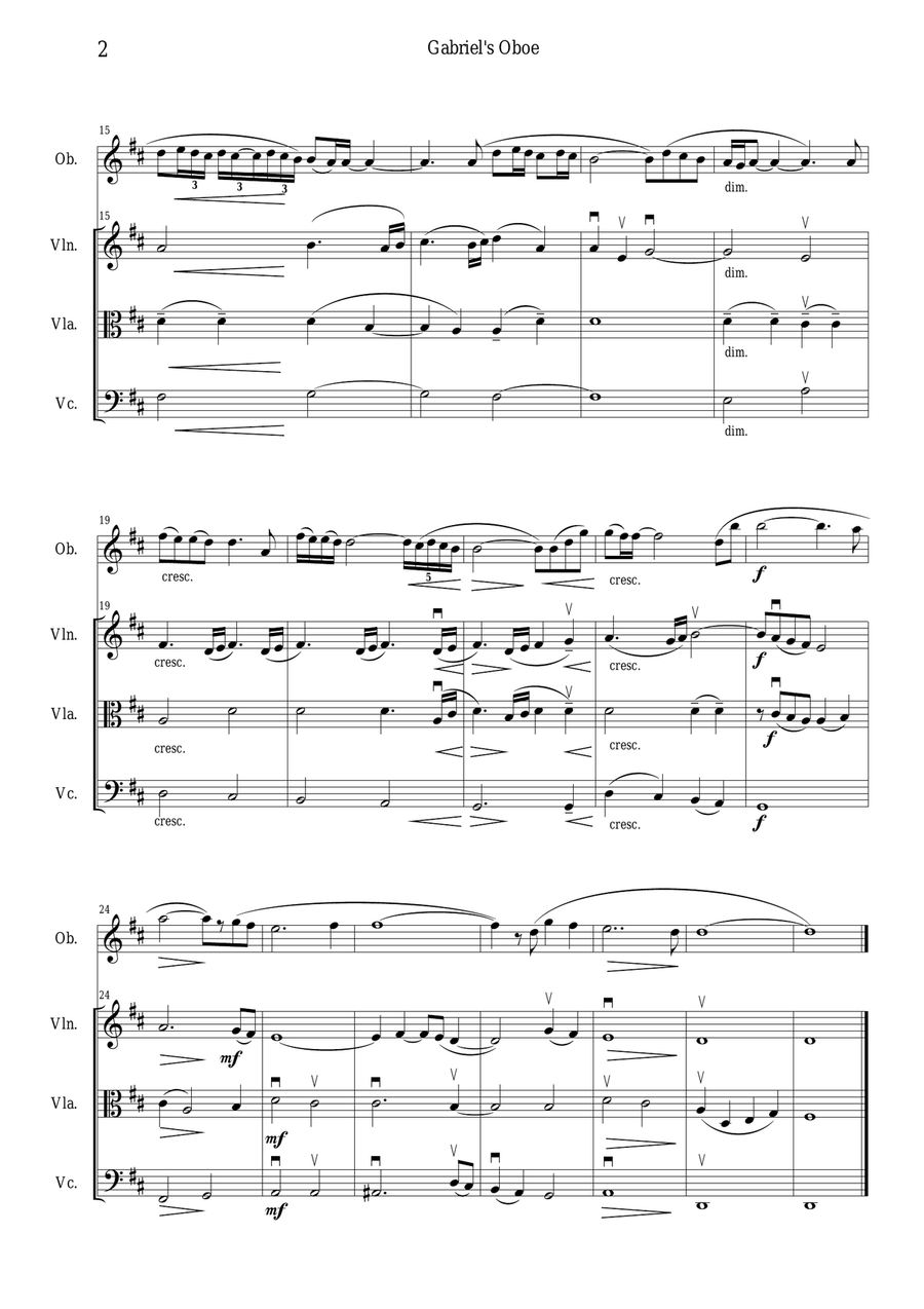 Nella Fantasia Nella Fantasia Small Ensemble scores gallery preview page 2