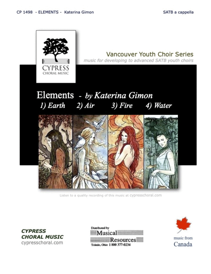 Elements Elements 4-Part scores gallery preview page 1